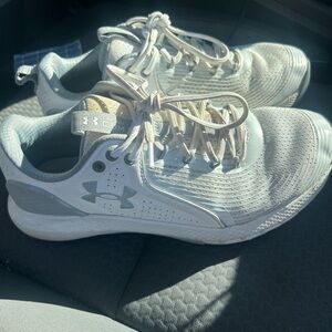 Under Armour Light Gray Running Shoes